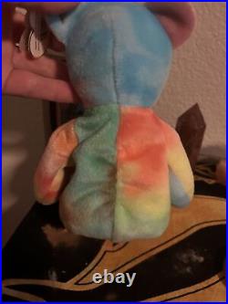 RARE 1996 Ty Beanie Baby PEACE the Bear Mint Condition with ERRORS | Ty ...