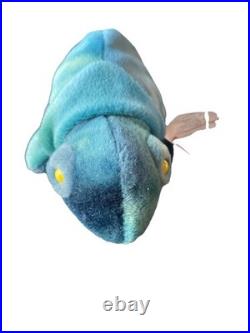 RARE 1997 Chameleon ty beanie babies Rainbow brand new with brand new tags