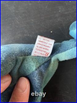 RARE 1997 Chameleon ty beanie babies Rainbow brand new with brand new tags