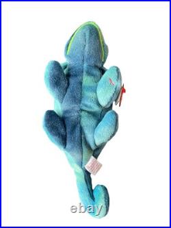 RARE 1997 Chameleon ty beanie babies Rainbow brand new with brand new tags