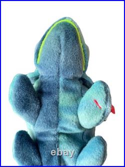 RARE 1997 Chameleon ty beanie babies Rainbow brand new with brand new tags
