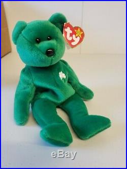 RARE 1997 TY ERIN Beanie Baby With Tag Errors Mint Condition RETIRED