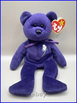 RARE 1997 Ty Beanie Babies Princess Diana Bear EXCELLENT COND, ORIGINAL TAG