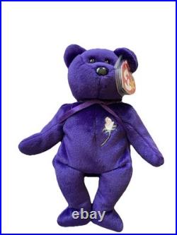 RARE 1997 Ty Beanie Babies Princess Diana Bear EXCELLENT COND, ORIGINAL TAG