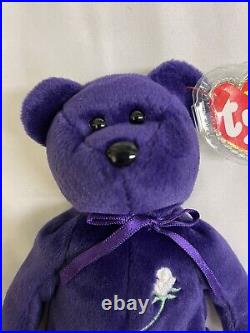 RARE 1997 Ty Beanie Babies Princess Diana Bear EXCELLENT COND, ORIGINAL TAG