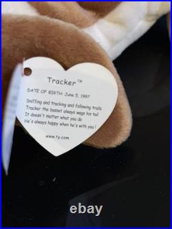 RARE 1998 Tracker Beanie Baby! Error-laden