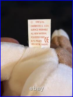 RARE 1998 Tracker Beanie Baby! Error-laden