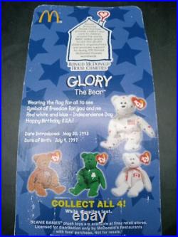 RARE 1999 Beanie Babies Complete Set 4 Country Bears ERRORS (READ DESCRIPTION) RARE 1999 Beanie Babies Complete Set 4 Country Bears ERRORS (READ DESCRIPTION)