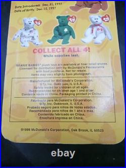 RARE 1999 Beanie Babies Complete Set 4 Country Bears ERRORS (READ DESCRIPTION) RARE 1999 Beanie Babies Complete Set 4 Country Bears ERRORS (READ DESCRIPTION)