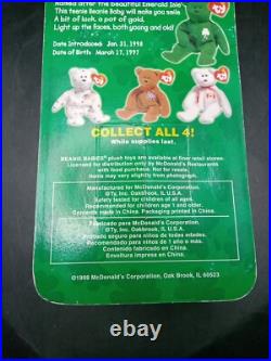 RARE 1999 Beanie Babies Complete Set 4 Country Bears ERRORS (READ DESCRIPTION) RARE 1999 Beanie Babies Complete Set 4 Country Bears ERRORS (READ DESCRIPTION)
