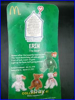 RARE 1999 Beanie Babies Complete Set 4 Country Bears ERRORS (READ DESCRIPTION) RARE 1999 Beanie Babies Complete Set 4 Country Bears ERRORS (READ DESCRIPTION)