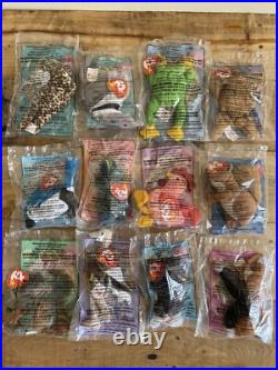 RARE 1999 McDonald's ty Beanie Babies COMPLETE SET OF 12