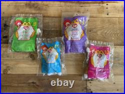 RARE 1999 McDonald's ty Beanie Babies COMPLETE SET OF 12