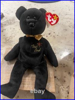 RARE 1999 The End Beanie Baby MINT with TAG ERRORS Flat Tush Tag Retired