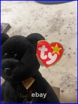 RARE 1999 The End Beanie Baby MINT with TAG ERRORS Flat Tush Tag Retired