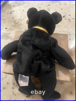 RARE 1999 The End Beanie Baby MINT with TAG ERRORS Flat Tush Tag Retired