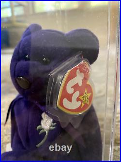 RARE 1st EDITION Princess Diana Beanie Baby with Certificate of Authenticity