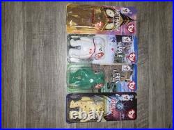 RARE 4 ERRORS Ty Beanie Babies 1997 Collectible Bears Maple Erin Britannia Glory RARE 4 ERRORS Ty Beanie Babies 1997 Collectible Bears Maple Erin Britannia Glory