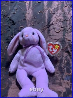 RARE Authentic Floppity Ty Beanie Baby with tag Errors