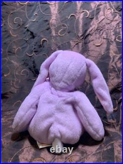 RARE Authentic Floppity Ty Beanie Baby with tag Errors