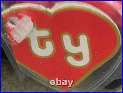 RARE! Authenticated TY 2nd gen LUCKY 7-Dots Beanie Baby 1st gen tush