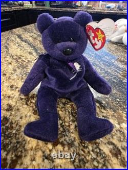 RARE Beanie Baby 1997 TY'Princess', Condition NEW, WITH ERRORS