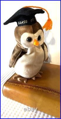 RARE Beanie Baby Wise Owl Mint Condition with Errors