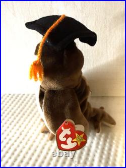 RARE Beanie Baby Wise Owl Mint Condition with Errors