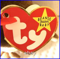 RARE Beanie Baby Wise Owl Mint Condition with Errors