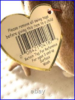 RARE Beanie Baby Wise Owl Mint Condition with Errors