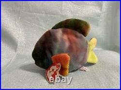 RARE Coral the Fish 3rd/1st Gen Vintage 1995 Retired Ty Beanie Baby