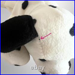 RARE Dotty The Dalmatian Beanie Baby PVC Pellets ERRORS Deutschland