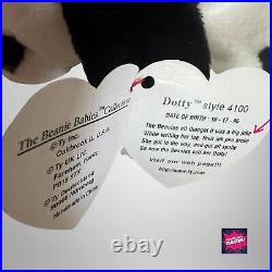 RARE Dotty The Dalmatian Beanie Baby PVC Pellets ERRORS Deutschland