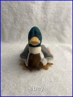 RARE ERRORS 1997 Tags 1998 Tush Ty Beanie Baby JAKE The Mallard Duck Original