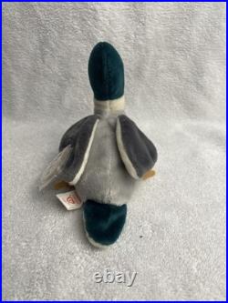 RARE ERRORS 1997 Tags 1998 Tush Ty Beanie Baby JAKE The Mallard Duck Original