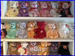 RARE, HUGE Lot of 750 Beanie Babies, including specific rare finds