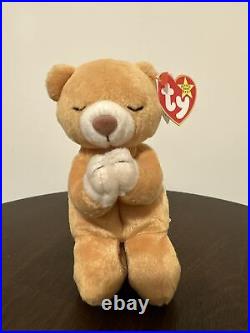 RARE Hope Beanie Baby 1998- EXTREMLEY Good Condition, Tag Errors & Tag Cover