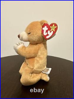 RARE Hope Beanie Baby 1998- EXTREMLEY Good Condition, Tag Errors & Tag Cover