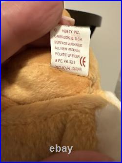 RARE Hope Beanie Baby 1998- EXTREMLEY Good Condition, Tag Errors & Tag Cover