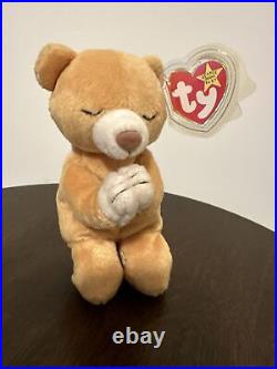 RARE Hope Beanie Baby 1998- EXTREMLEY Good Condition, Tag Errors & Tag Cover