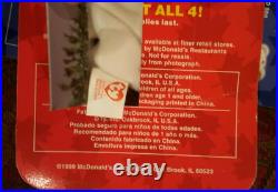 RARE INTERNATIONAL BEANIE BEARS SET OF 4 with ERRORS 1999/1993 MJ-04 RARE INTERNATIONAL BEANIE BEARS SET OF 4 with ERRORS 1999/1993 MJ-04