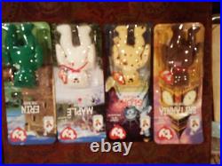 RARE INTERNATIONAL BEANIE BEARS SET OF 4 with ERRORS 1999/1993 MJ-04 RARE INTERNATIONAL BEANIE BEARS SET OF 4 with ERRORS 1999/1993 MJ-04