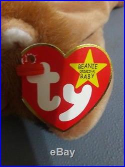 RARE! MANY FACTORY ERRORS! , beanie baby (Roary) in awsome condition. NMWT