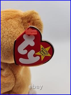 RARE MINT 1998 Ty Beanie Baby Praying HOPE Bear with Errors? ! MWMT