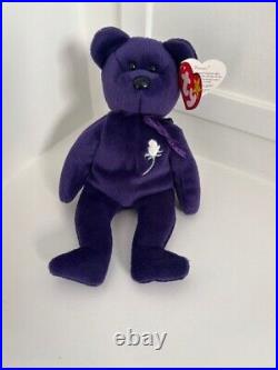 RARE MINT Condition Ty Beanie Babies Princess Bear Toy 1997 RARE MINT Condition Ty Beanie Babies Princess Bear Toy 1997