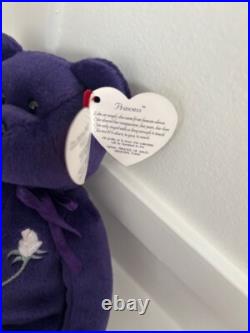 RARE MINT Condition Ty Beanie Babies Princess Bear Toy 1997 RARE MINT Condition Ty Beanie Babies Princess Bear Toy 1997