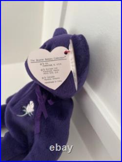 RARE MINT Condition Ty Beanie Babies Princess Bear Toy 1997 RARE MINT Condition Ty Beanie Babies Princess Bear Toy 1997