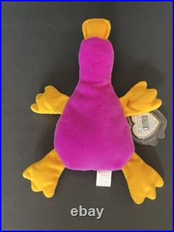 RARE MINT Patti TY Beanie Baby 1993 P. V. C. Pellets Limited Edition With Errors