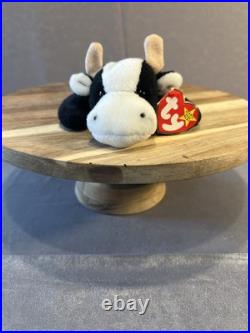 RARE MINT Ty Beanie Baby Daisy The Cow Retired Errors PVC Pellets, Style 4006 RARE MINT Ty Beanie Baby Daisy The Cow Retired Errors PVC Pellets, Style 4006