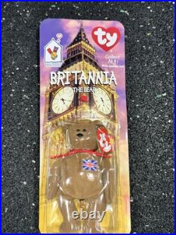 RARE McDonald's Erin, Britainnia, Maple and Glory UNOPENED TY Beanie Babies Set